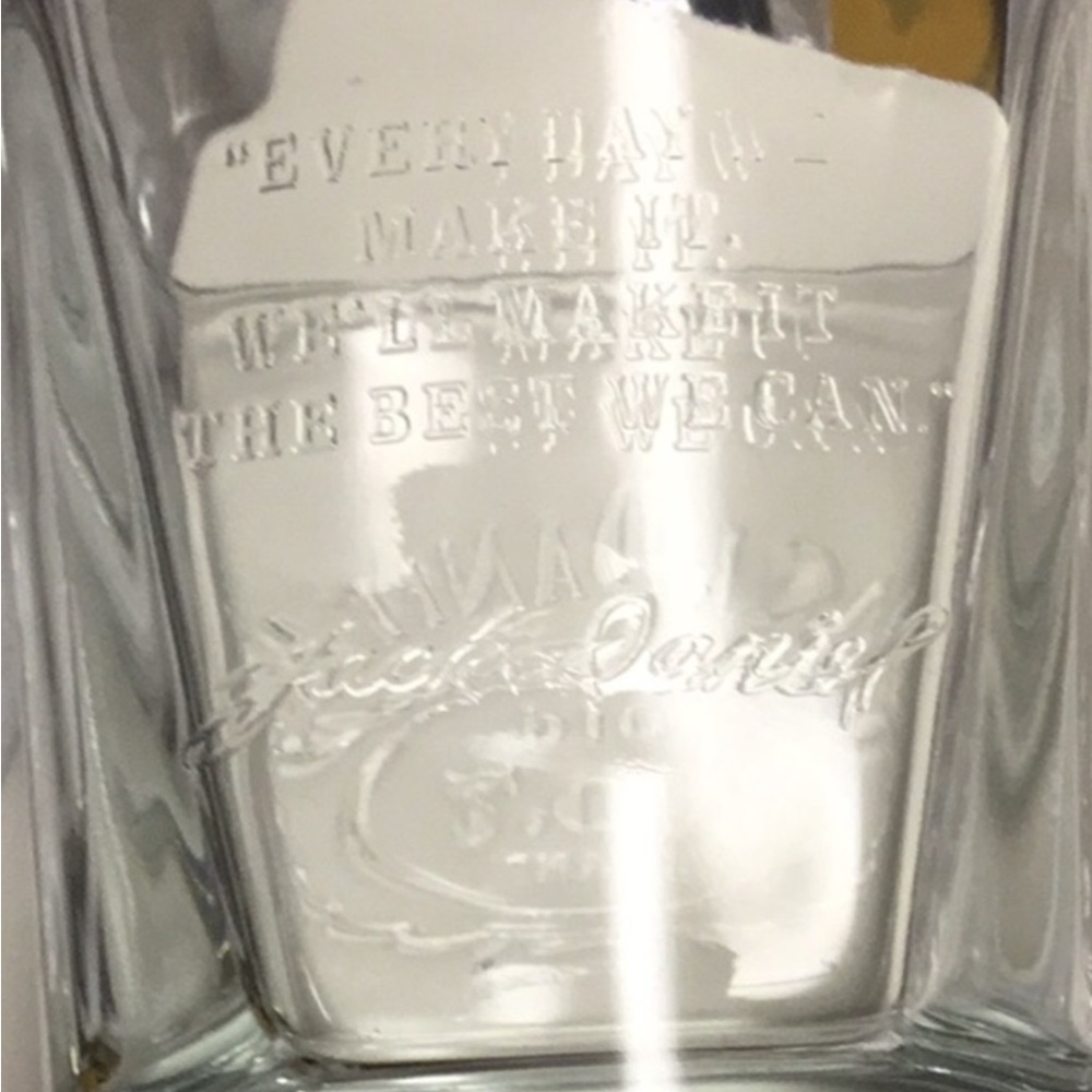 New One Jack Daniels Square Whiskey Glass